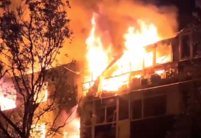Bombardeios atingiram a cidade de Kharkiv, segunda maior do país | Divulgação/prefeitura Kharkiv