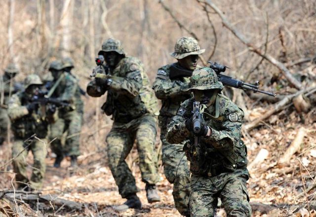 Militares sul-coreanos | Divulgação/Exército