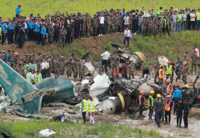 Avião da Saurya Airlines decolou às 11h11 de Katmandu e estava indo para a cidade turística de Pokhara | Reprodução