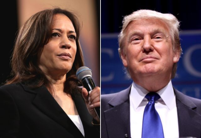 Kamala Harris e Donald Trump | Reprodução