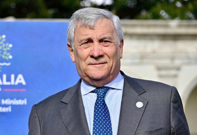 Ministro das Relações Exteriores italiano, Antonio Tajani | Divulgação