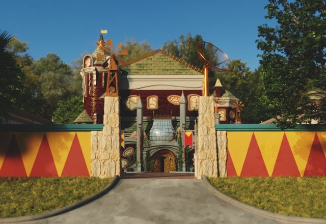 Entrada da exposição do Castelo Rá-Tim-Bum | Reprodução