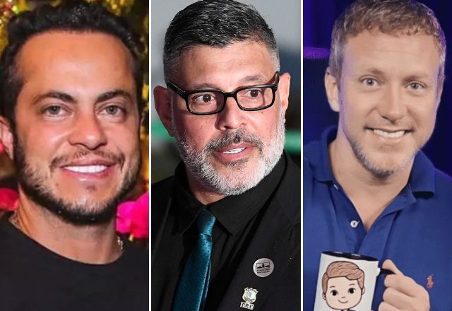 Thammy Miranda, Alexandre Frota e Sergio Hondjakoff | Reprodução