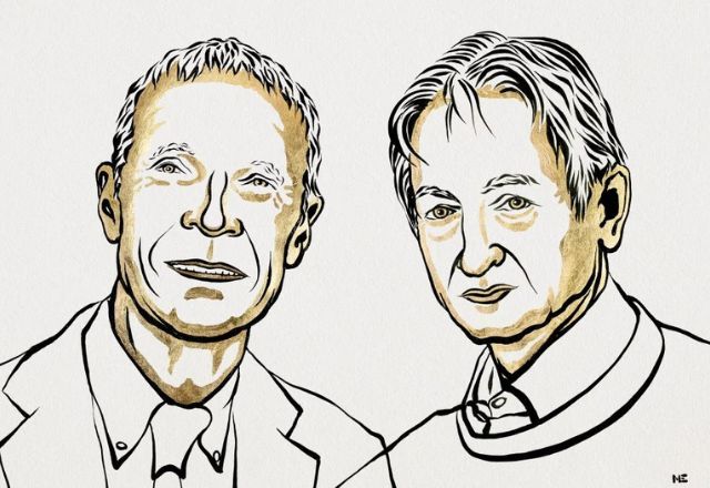 Prêmio Nobel de Física 2024 foi concedido a John J. Hopfield e Geoffrey E. Hinton | Divulgação/Prêmio Nobel