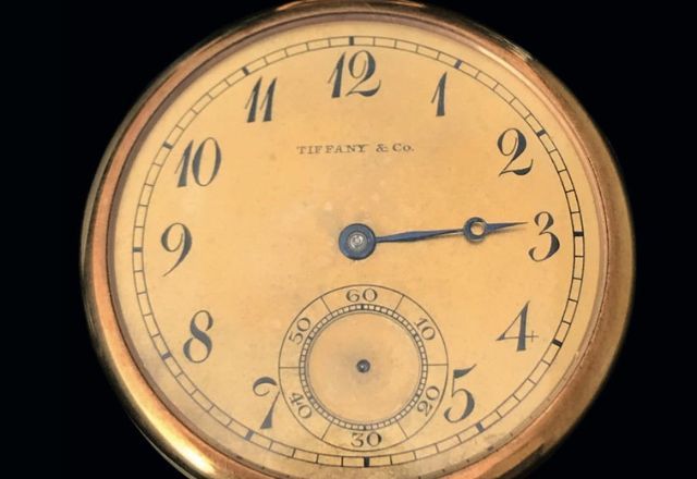 Relógio dado ao capitão que resgatou sobreviventes do Titanic | Divulgação/Henry Aldridge & Son