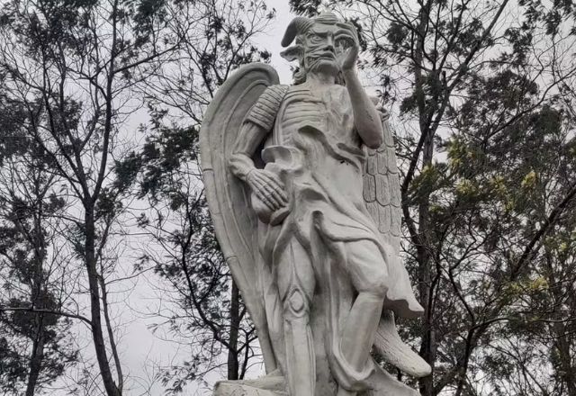 Templo dedicado a Lúcifer foi construído em Gravataí, na Região Metropolitana de Porto Alegre | Divulgação