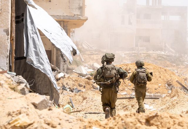 Exército israelense em operação na Faixa de Gaza | Divulgação/Forças de Defesa de Israel