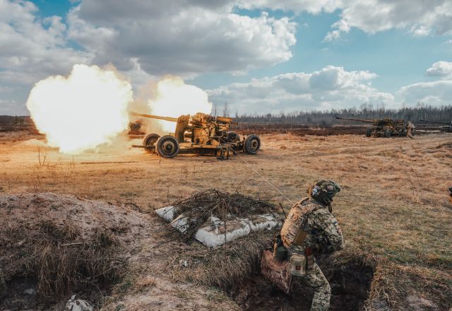 Ataque foi em resposta aos últimos bombardeios em série lançados por Moscou ao território ucraniano | Divulgação/Exército da Ucrânia