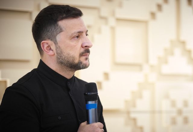 Presidente da Ucrânia, Volodymyr Zelensky | Divulgação/governo ucraniano