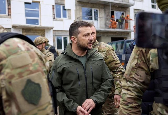Presidente da Ucrânia, Volodymyr Zelensky | Divulgação/governo ucraniano
