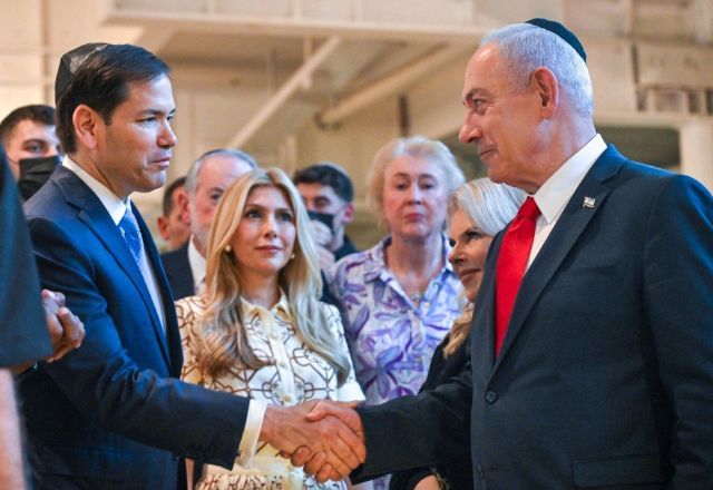 Marco Rubio se encontrou com Benjamin Netanyahu em Jerusalém | Divulgação