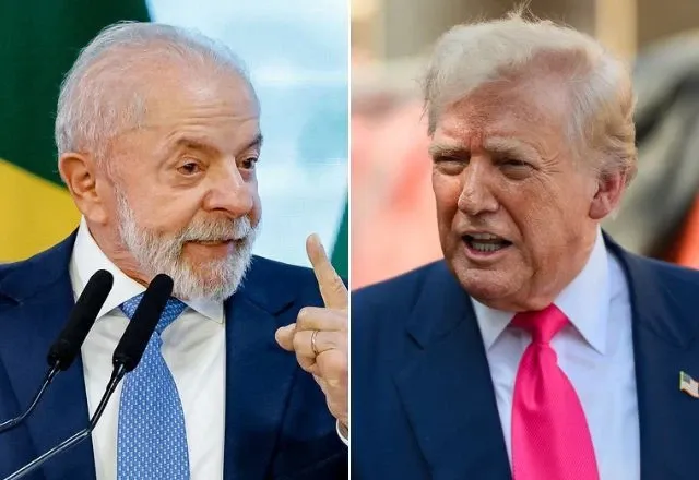 Presidente Luiz Inácio Lula da Silva e presidente Donald Trump | Ricardo Stuckert/White House
