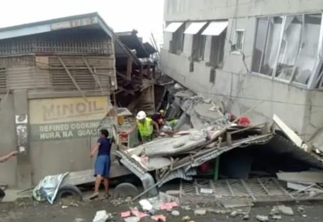 Terremoto deixa ao menos 69 mortos nas Filipinas | Reprodução/redes sociais