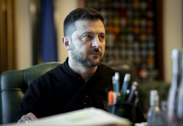 Presidente da Ucrânia, Volodymyr Zelensky | Divulgação/governo ucraniano