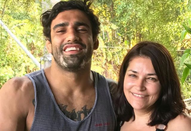 Leandro Lo e a mãe Fátima | Reprodução/redes sociais