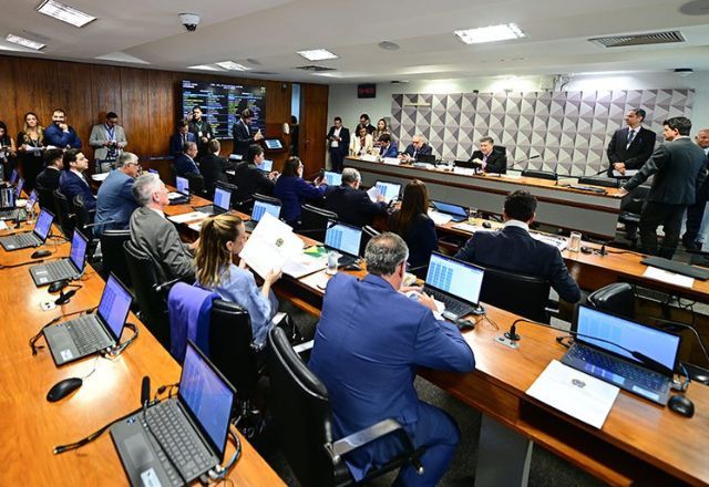 Sede da CPMI do INSS | Saulo Cruz/Agência Senado