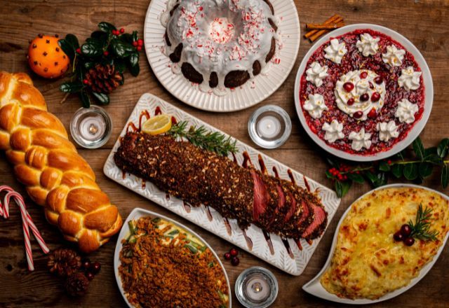 Reprodução de ceia de Natal | Pexels