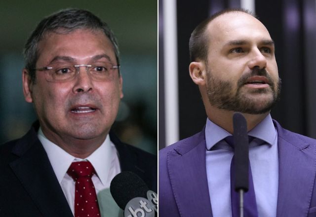 Lindbergh Farias  aciona Supremo com pedido para perda do mandato de Eduardo Bolsonaro | Reprodução