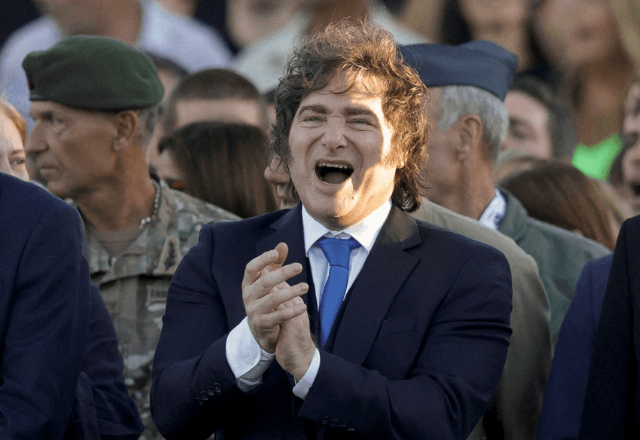 Presidente da Argentina, Javier Milei | Foto: Francisco Loureiro/Reuters - 07.02.2026