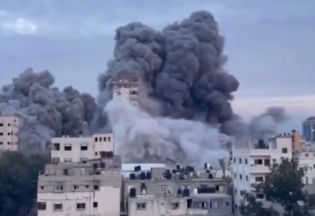 Ataque do Irã ao centro de Israel | Reprodução/redes sociais