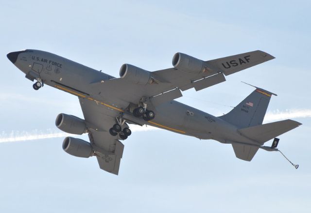 Aeronave envolvida no incidente é um Boeing KC-135 Stratotanker | Flickr