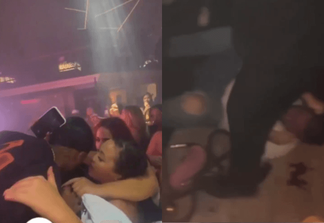 Orochi se envolve em briga com influenciador em boate no Rio | Fotos: Obtidas pelo SBT - 23.03.2026