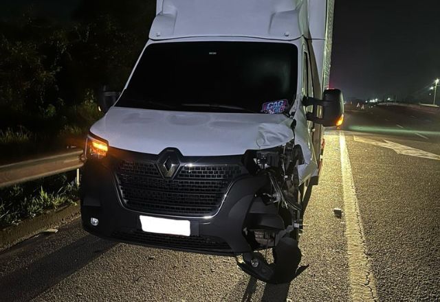 Acidente aconteceu no Rodoanel Mário Covas no Jardim da Conquista | Abraão Ramos/SBT