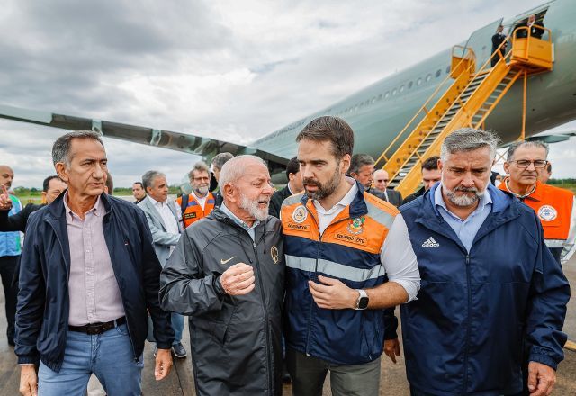 Lula e Eduardo Leite | Ricardo Stukert