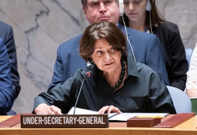 "Sem fim à vista", diz chefe política da ONU sobre guerra na Ucrânia "Sem fim à vista", diz chefe política da ONU sobre guerra na Ucrânia