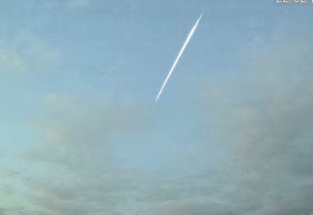 Meteoro raro é avistado durante o dia no RS | Reprodução/Observatório Heller & Jung