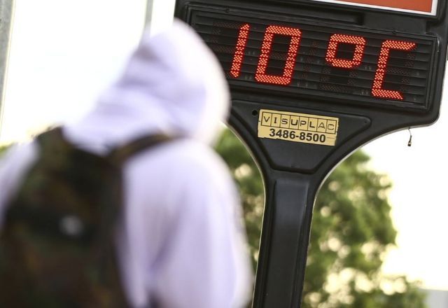 Termômetros devem atingir entre 10ºC e 5ºC em algumas regiões | Agência Brasil