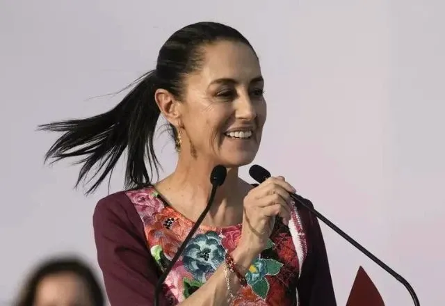 Claudia Sheinbaum é a primeira presidente da história dos 200 anos da República do México | AP