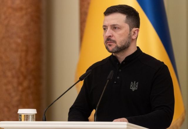 Presidente da Ucrânia, Volodymyr Zelensky | Divulgação/governo ucraniano