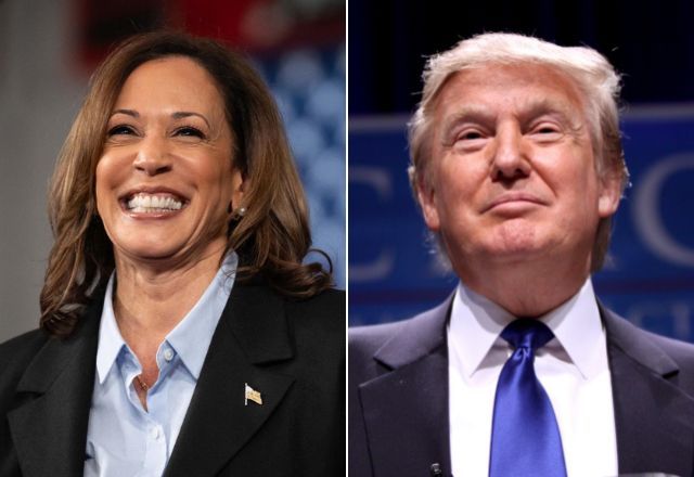 Kamala Harris e Donald Trump | Reprodução