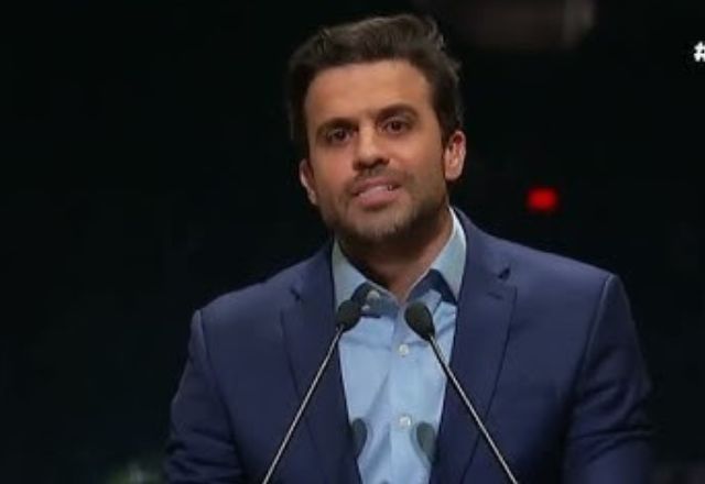 Pablo Marçal durante debate na TV Cultura | Reprodução