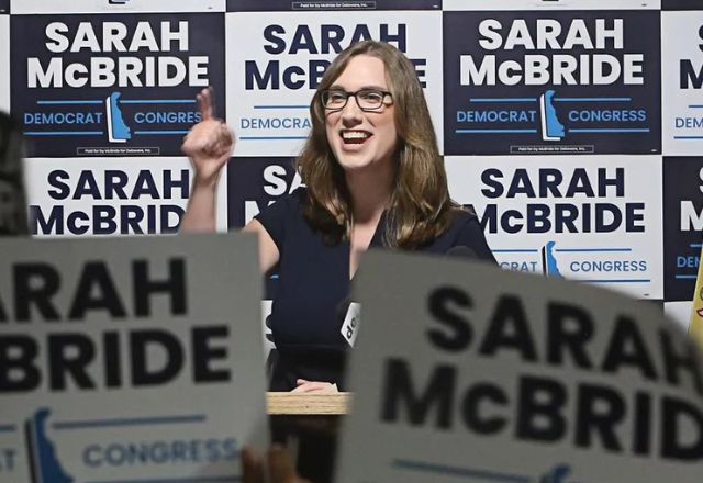 Candidata Sarah McBride | Divulgação 