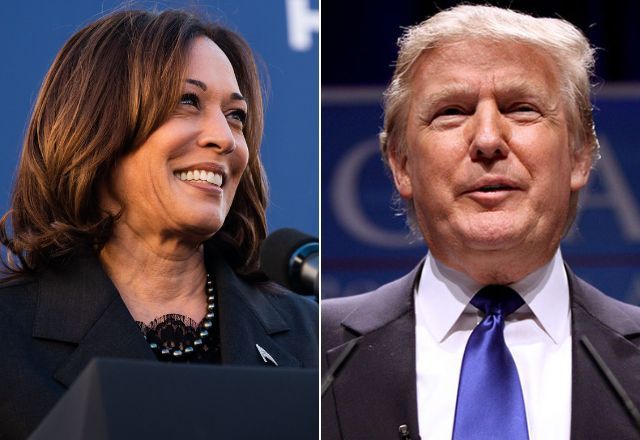 Kamala Harris e Donald Trump | Reprodução