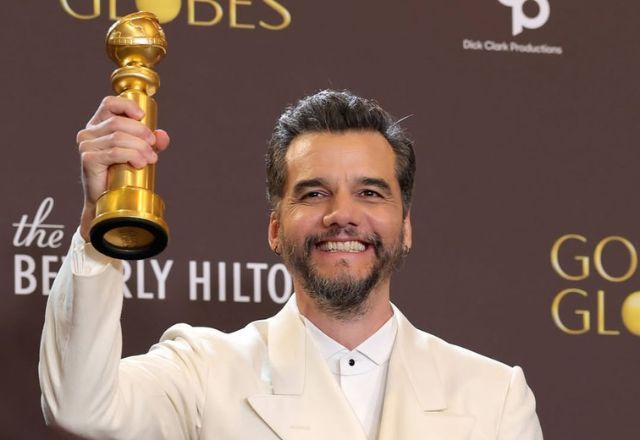 Wagner Moura vence Globo de Ouro de melhor ator de drama por "O Agente Secreto" | Reprodução/redes sociais