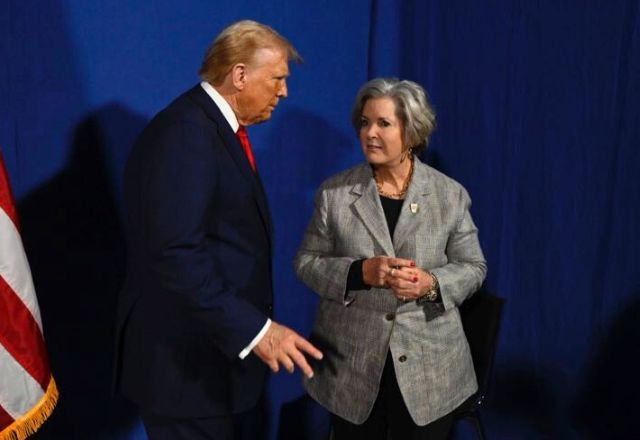 Presidente eleito Donald Trump e Susie Wiles | Flickr
