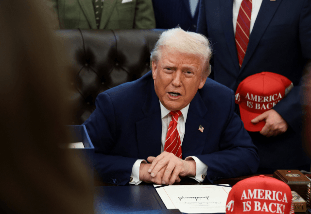 Presidente dos EUA, Donald Trump | Foto: Evelyn Hockstein/Reuters - 03.02.2026