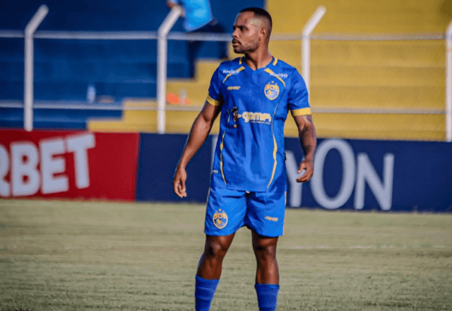 Jogador Alexandre Souza, do Sampaio Corrêa | Foto: Reprodução/Instagram/@ale_souza8 - 16.01.2026