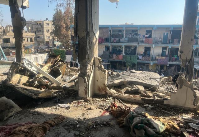 Escola estava localizada no centro de Gaza | UNRWA