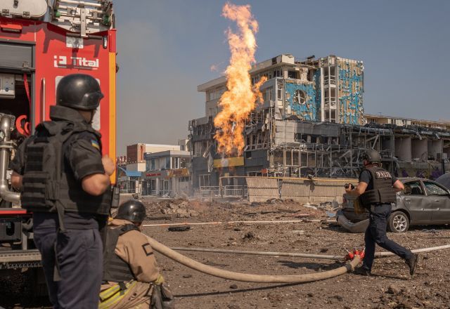 Ataques atingiram as cidades de Kiev e Odesa | Divulgação/governo da Ucrânia