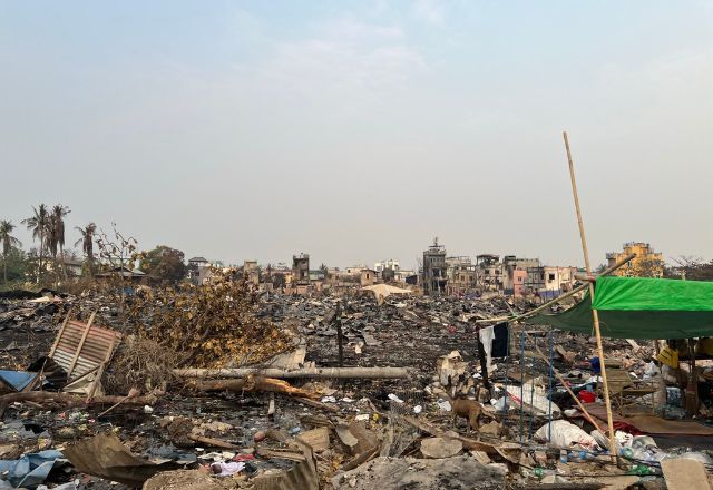 Epicentro do tremor foi registrado na cidade de Mandalay | Reprodução/@UNReliefChief