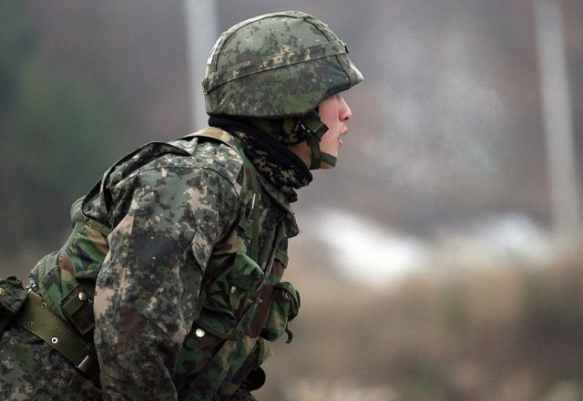 Soldado da Coreia do Sul | Divulgação/Ministério da Defesa