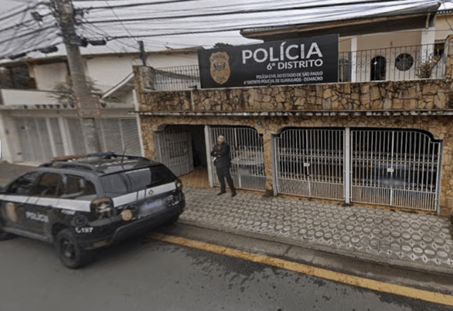 Fachada do 6º Distrito Policial de Guarulhos | Foto: Reprodução/Google Maps - 20.01.2026
