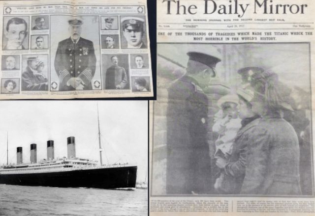 Jornal detalha consequências imediatas da tragédia do Titanic | Divulgação/Hansons Auctioneers