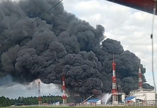 Bombardeio intenso é o segundo lançado pela Ucrânia em poucos dias | Reprodução