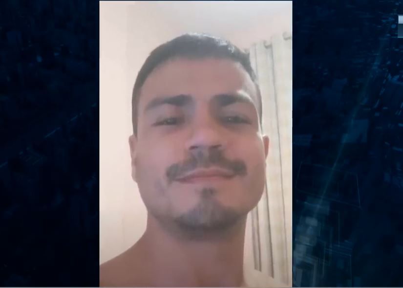 Fred Henrique Lima Moreira, condenado por tentativa de feminicídio contra a jornalista Luka Dias | Reprodução