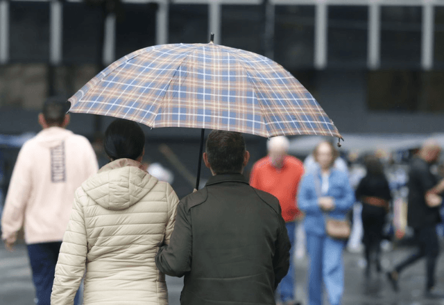 Frente fria avança pelo Sul com risco de chuva forte e queda nas temperaturas